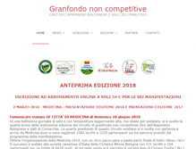 Tablet Screenshot of giroappenninogranfondo.it